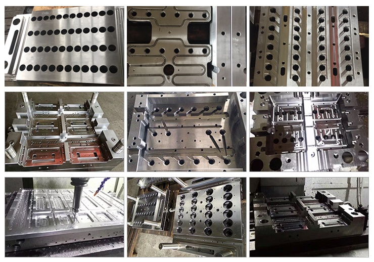 线轨重切削加工中心TOM1270加工模具图片